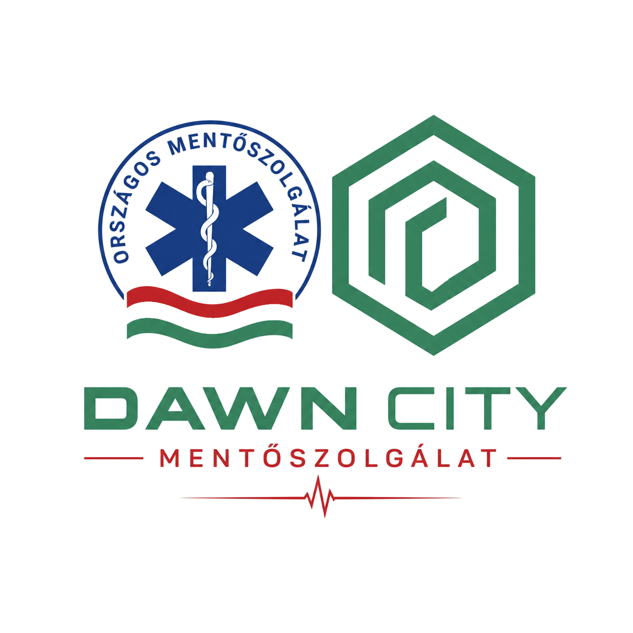 Dawn City Mentőszolgálat Logo